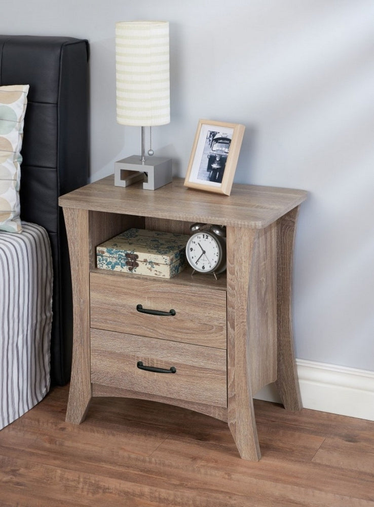 Colt Rustic Natural Wood Nightstand