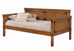 Coronado Rustic Honey Wood Twin Daybed with Storage Trundle