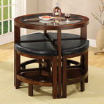 Crystal Cove 5-Pc Counter Height Table Set