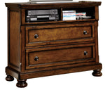 Cumberland Medium Brown Wood TV Chest