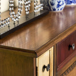 Desree Antique Walnut Wood Accent Chest