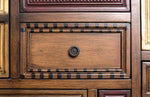 Desree Antique Walnut Wood Accent Chest