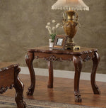 Dresden 3-Pc Golden Brown/Cherry Oak Accent Chair & Table Set