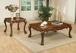 Dresden Cherry Oak Wood Rectangular Coffee Table