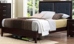 Edina 6-Pc Espresso Cal King Panel Bed Set (Oversized)