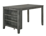 Emery Gray Wood Counter Height Table