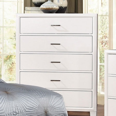 Enrico I Contemporary White Chest