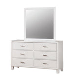 Enrico I Contemporary White Dresser