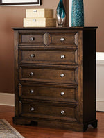 Eunice Espresso Wood Chest