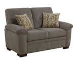 Fairbairn Oatmeal Chenille Loveseat