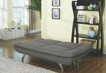 Felipa Contemporary Grey Fabric Sofa Bed