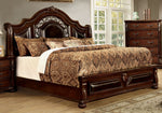 Flandreau Brown Cherry Cal King Bed