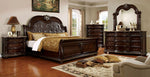 Fromberg Brown Cherry Cal King Bed (Oversized)