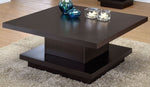 Fulvia 3-Pc Cappuccino Wood Coffee Table Set