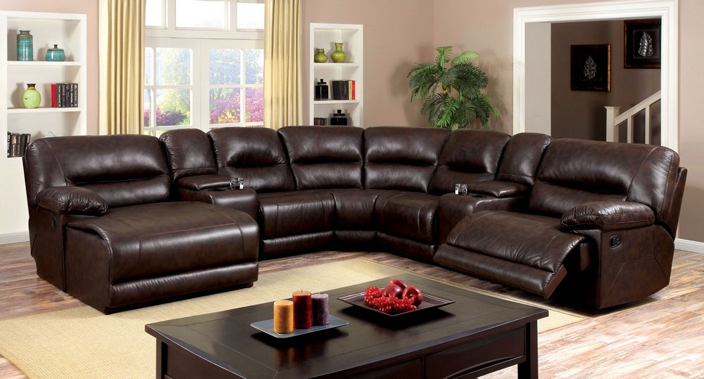 Glasgow Manual Recliner LAF Sectional