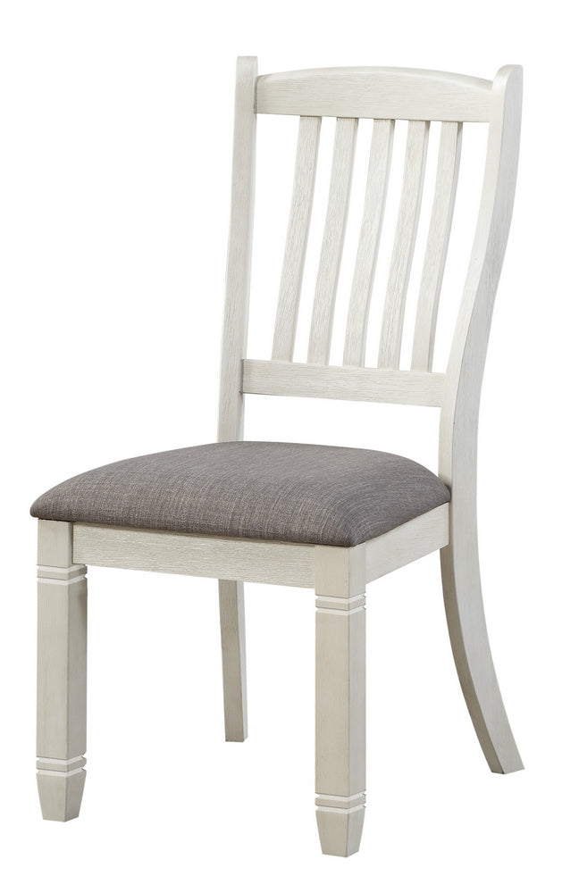 Granby 2 Greyish Brown/Antique White Wood Side Chairs