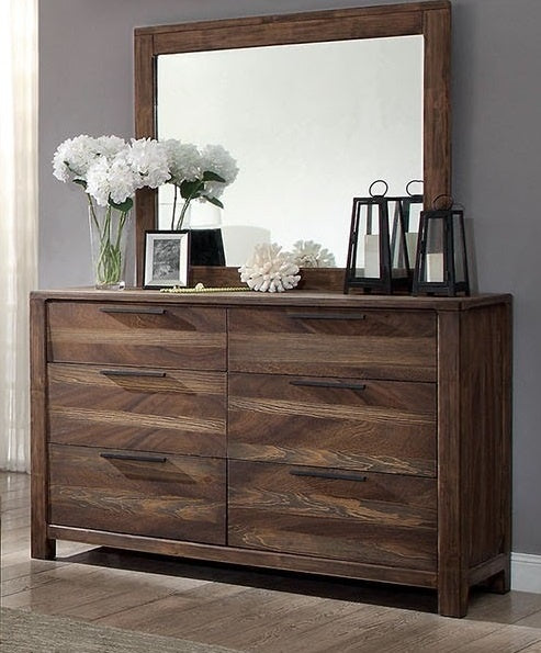 Hankinson Natural Tone Dresser with Mirror