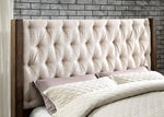 Hutchinson King Bed with Upholstered Headboard