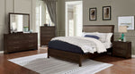 Jamie Walnut Wood Cal King Bed (Oversized)