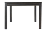 Jeanette Black Wood Rectangular Dining Table