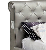 Juilliard Contemporary Silver King Bed