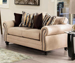 Kailyn Sand Chenille Loveseat