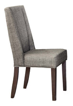 Kavanaugh 2 Gray/Dark Brown Wood Side Chairs