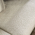 Laila Ivory Chenille 2-Seat Sofa