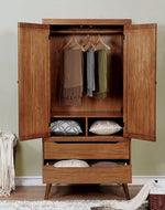 Lennart I Oak Wood Armoire