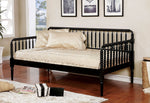 Linda Black Wood Twin Daybed