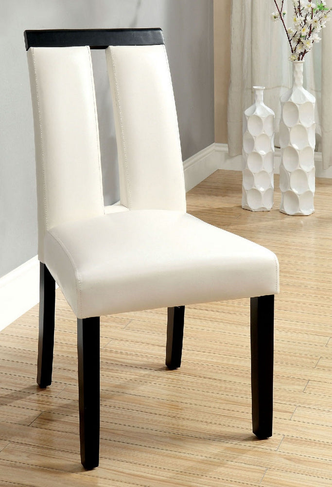 Luminar 2 White/Black Side Chairs