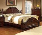 Mandura Cherry Wood Queen Low Post Bed