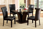 Manhattan Dark Cherry Round Dining Table