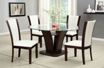 Manhattan Dark Cherry Round Dining Table