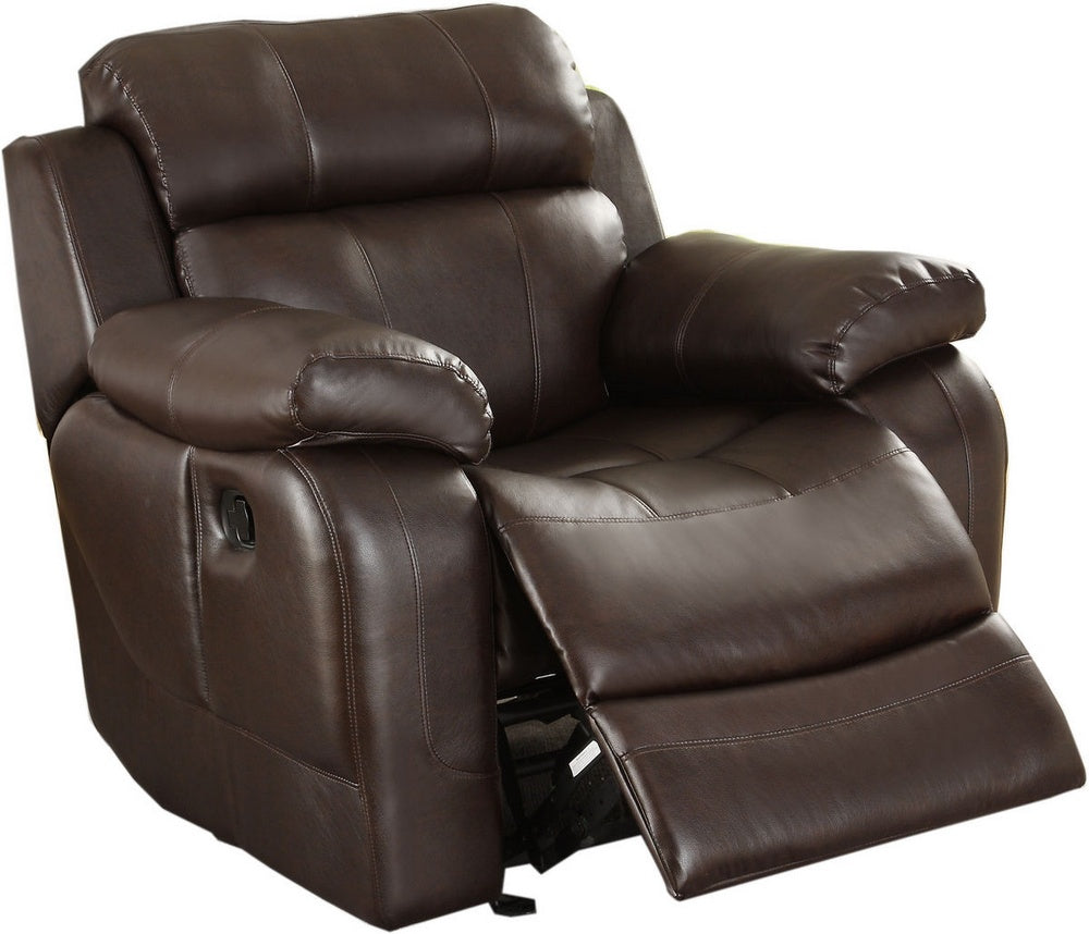 Marille Brown Manual Glider Recliner