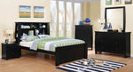 Marlee Black Wood Full Bed