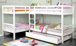 Marquette Twin Bunk Bed with Trundle/Drawers