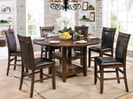 Meagan Brown Cherry Round Counter Height Table