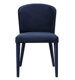 Metropolitan Navy Velvet Side Chair