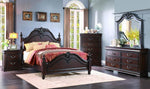 Mont Belvieu Dark Cherry King Bed