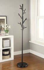 Nives Black Metal Coat Rack