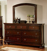 Northville Dark Cherry Wood Dresser Mirror