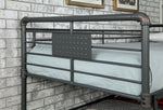 Olga III Black 3-Tiered Bunk Bed (Oversized)