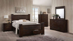 Panang Mahogany Wood King Bed with Storage