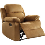 Parklon Brown Microfiber Manual Recliner