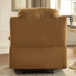 Parklon Brown Microfiber Manual Recliner