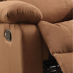 Parklon Chocolate Microfiber Manual Recliner