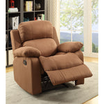 Parklon Chocolate Microfiber Manual Recliner