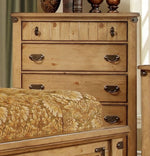 Pioneer Weathered Elm Finish Wood Chest