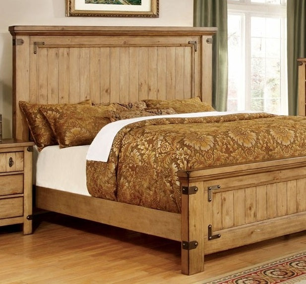 Pioneer Wood Cal King Platform Bed